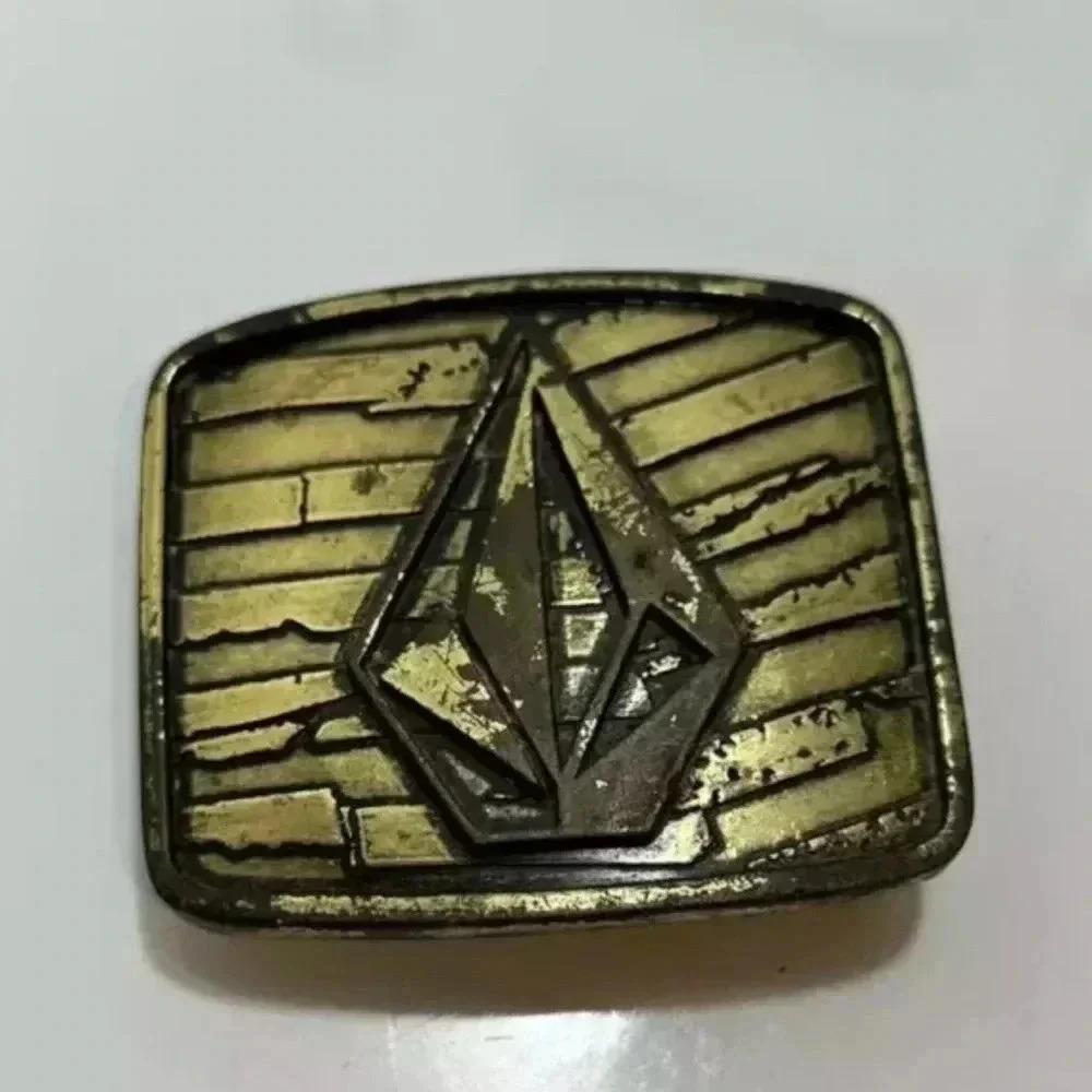 Vintage Volcom Metal Belt Buckle